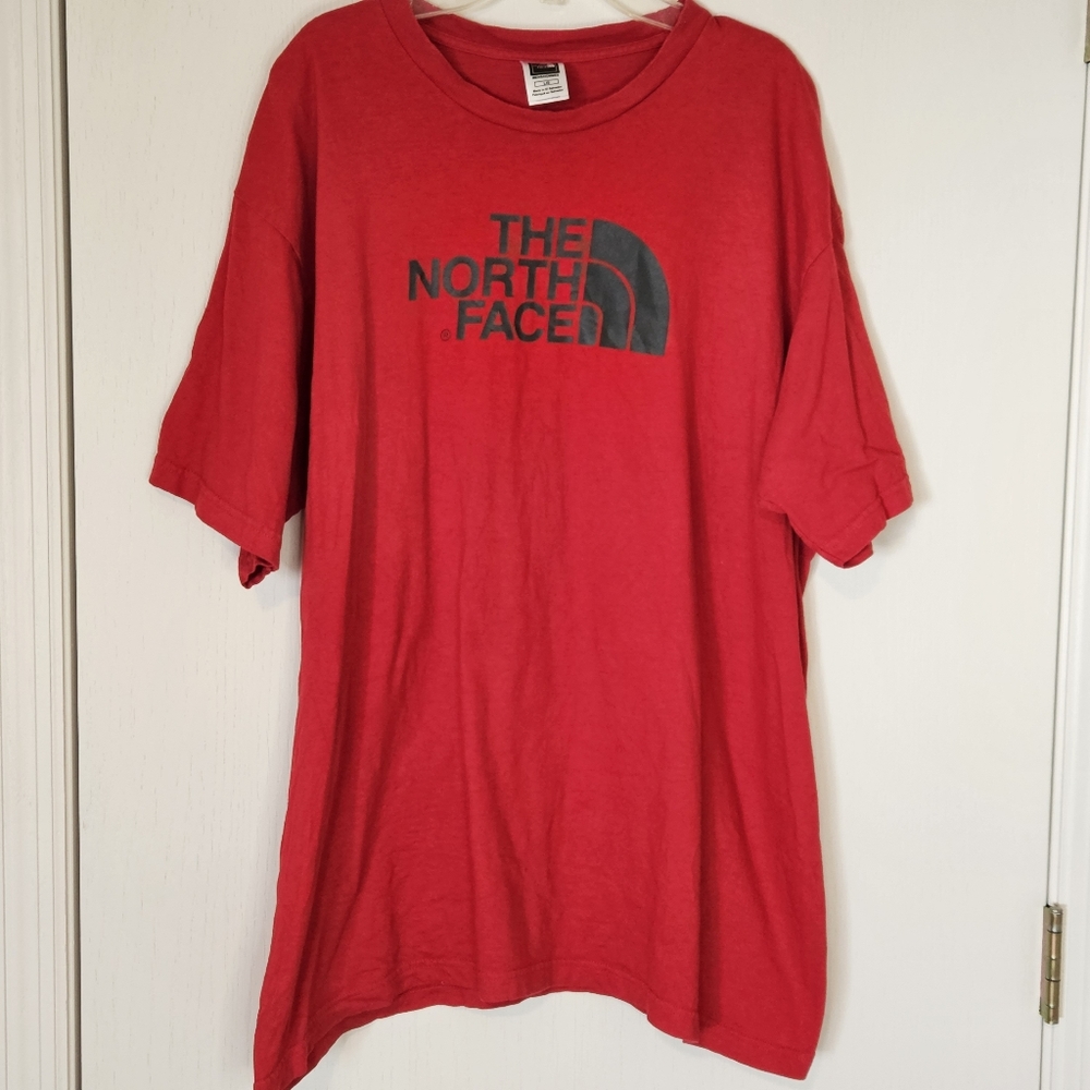 Mens North Face Red Tshirt